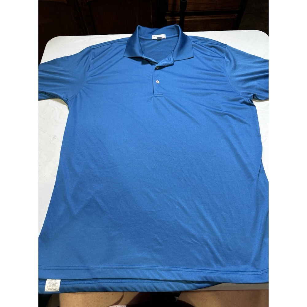 Peter Millar Blue Summer Comfort Jubilee Performance Jersey Size XL EUC A31